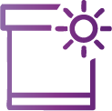 Icon Markisen Solarbetrieben