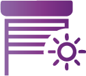 Icon Rollladen Solarbetrieben